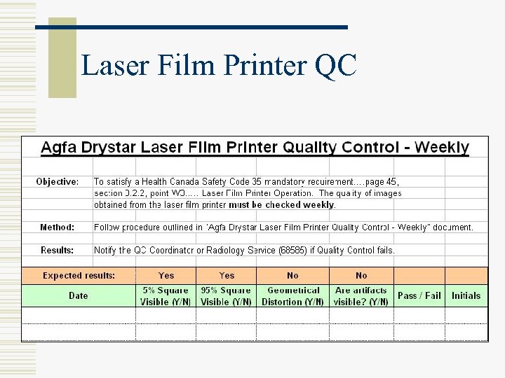 Laser Film Printer QC 