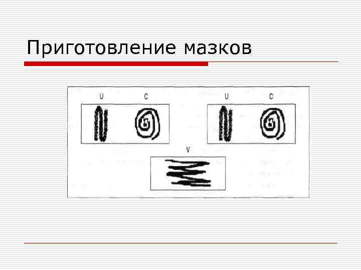 Приготовление мазков 