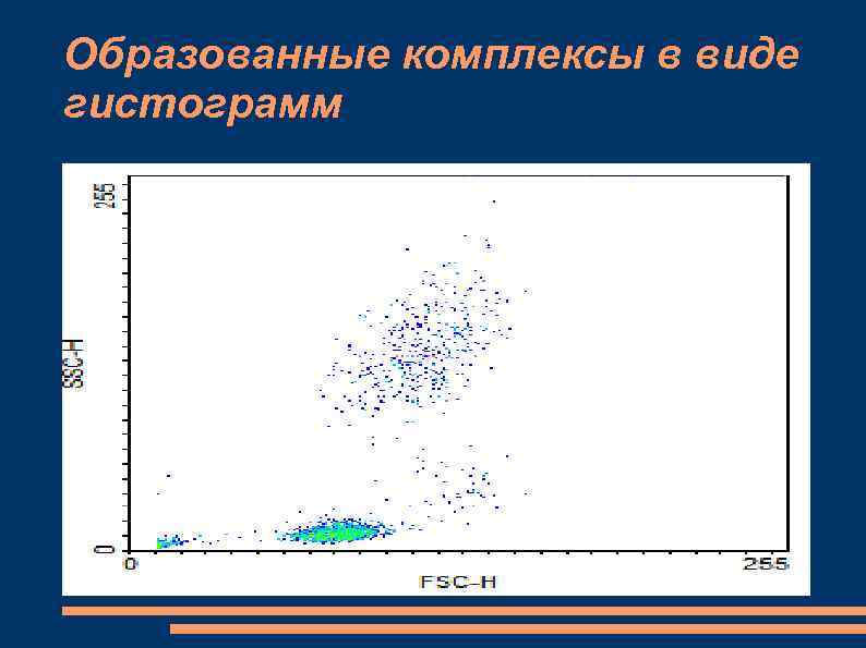 Образованные комплексы в виде гистограмм 