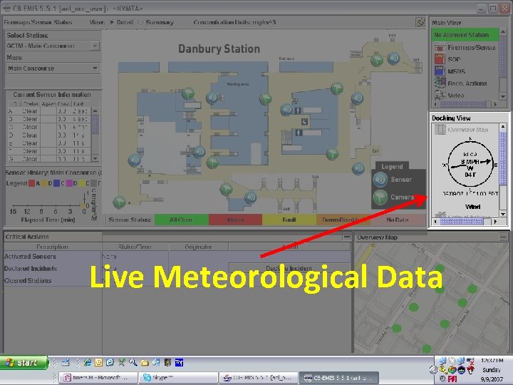 Live Meteorological Data 