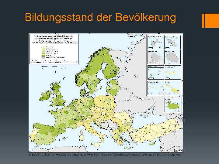Bildungsstand der Bevölkerung 
