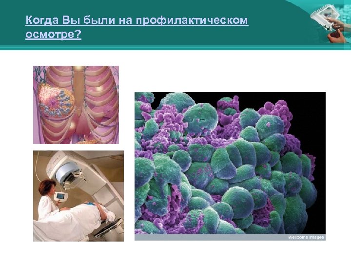 Когда Вы были на профилактическом осмотре? 