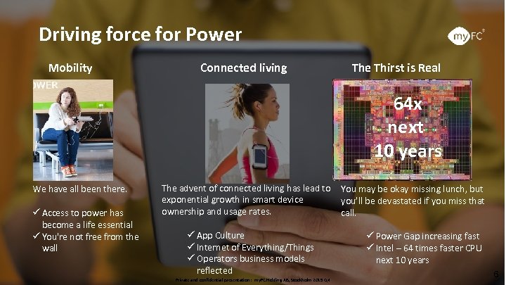 Driving force for Power Mobility Connected living The Thirst is Real 64 x next