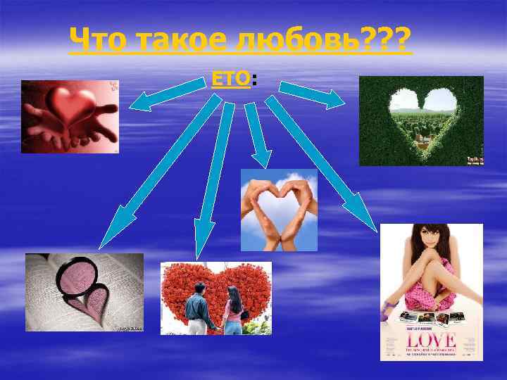 Что такое любовь? ? ? ЕТО: 