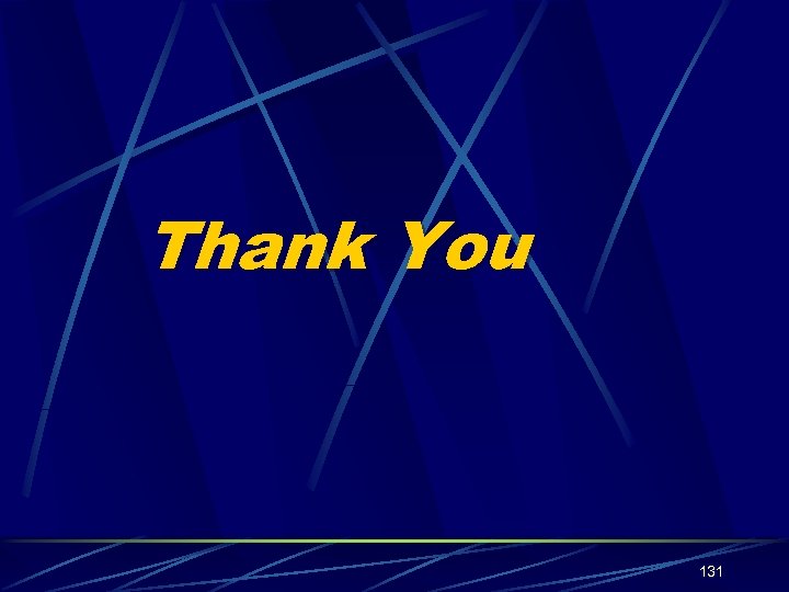 Thank You 131 
