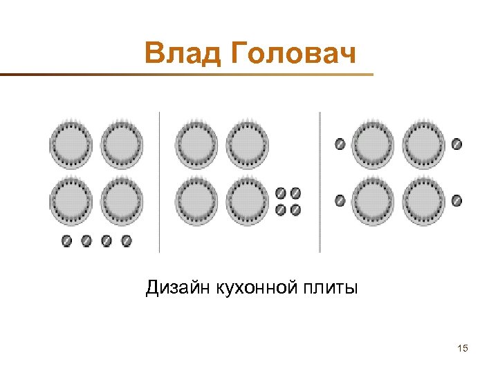 Влад Головач Дизайн кухонной плиты 15 