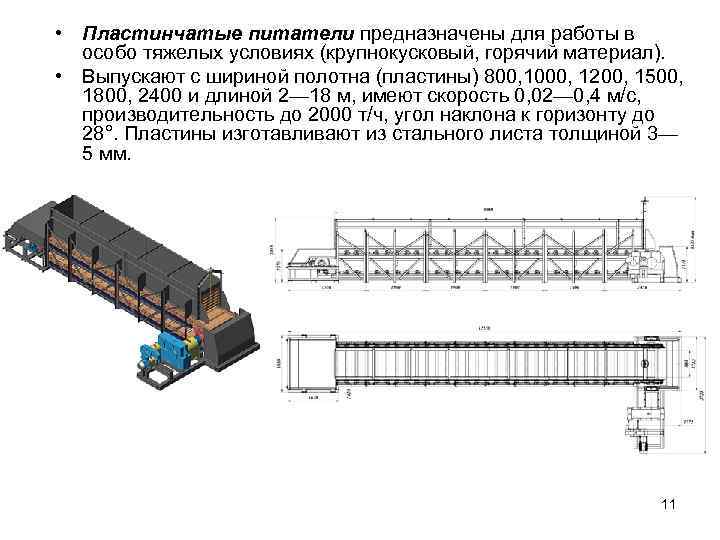 Характеристика пластинчатые