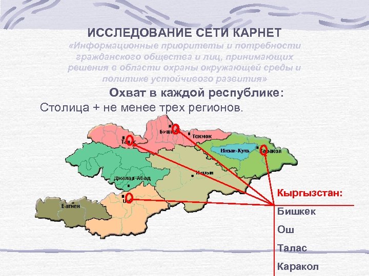 ИССЛЕДОВАНИЕ СЕТИ КАРНЕТ «Информационные приоритеты и потребности гражданского общества и лиц, принимающих решения в