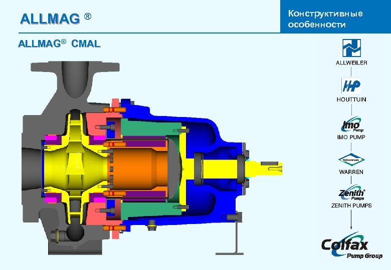 ALLMAG ® ALLMAG® CMAL Конструктивные особенности 