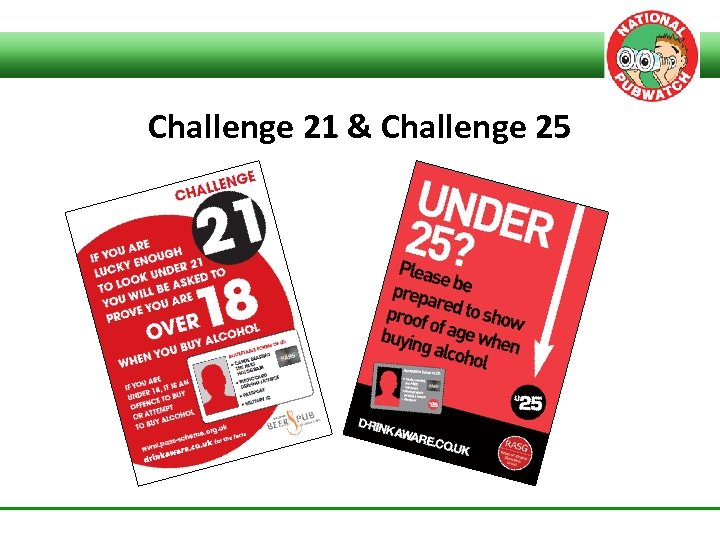 Challenge 21 & Challenge 25 
