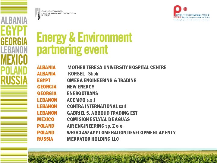 ALBANIA EGYPT GEORGIA LEBANON MEXICO POLAND RUSSIA MOTHER TERESA UNIVERSITY HOSPITAL CENTRE KORSEL -