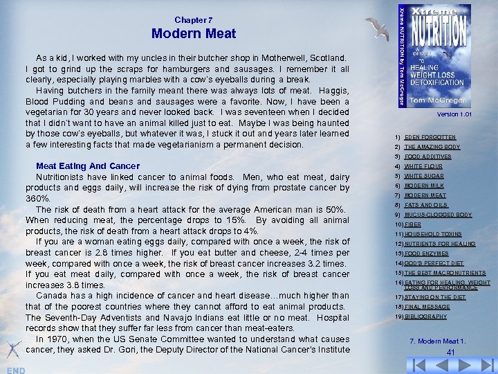 Chapter 7 Modern Meat As a kid, I worked with my uncles in their