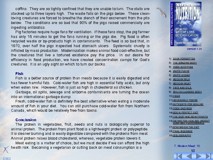 coffins. They are so tightly confined that they are unable to turn. The stalls