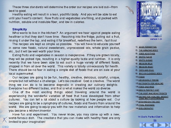 These three standards will determine the order our recipes are laid out—from best to