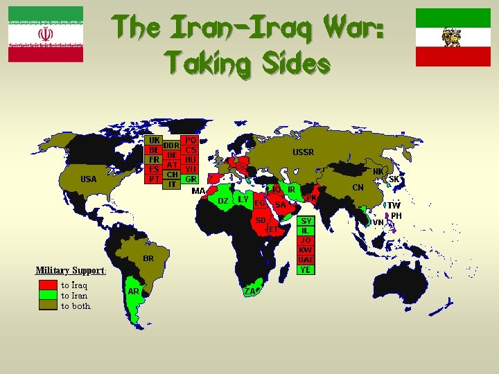 The Iran-Iraq War: Taking Sides 