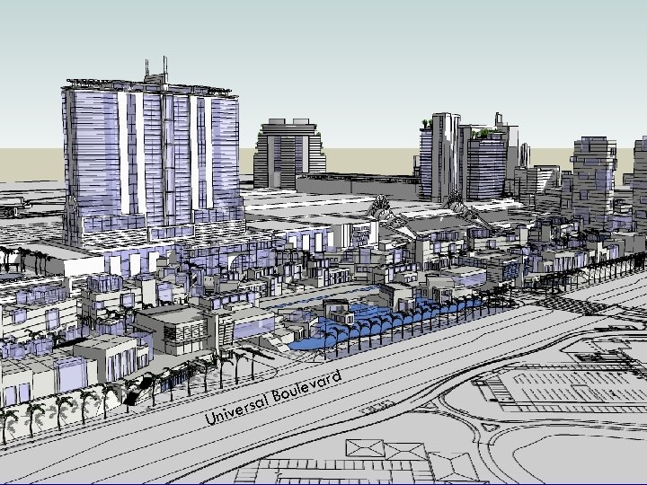 Long-Range District Strategic Plan North Hotel Concept l a ivers Un a ulev Bo