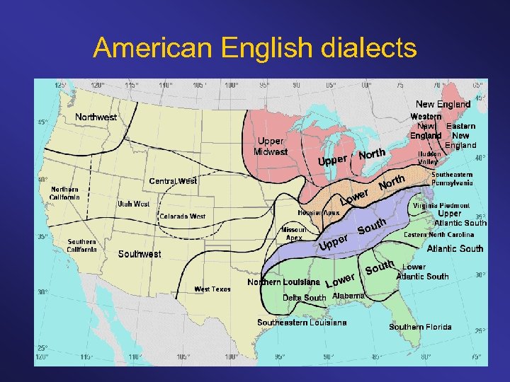 American English dialects 
