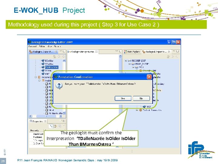  E-WOK_HUB Project Methodology used during this project ( Step 3 for Use Case