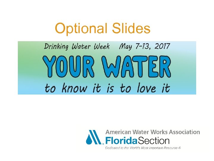 Optional Slides. 