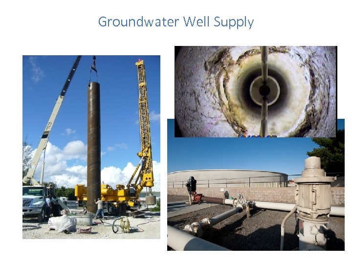 Groundwater Well Supply 
