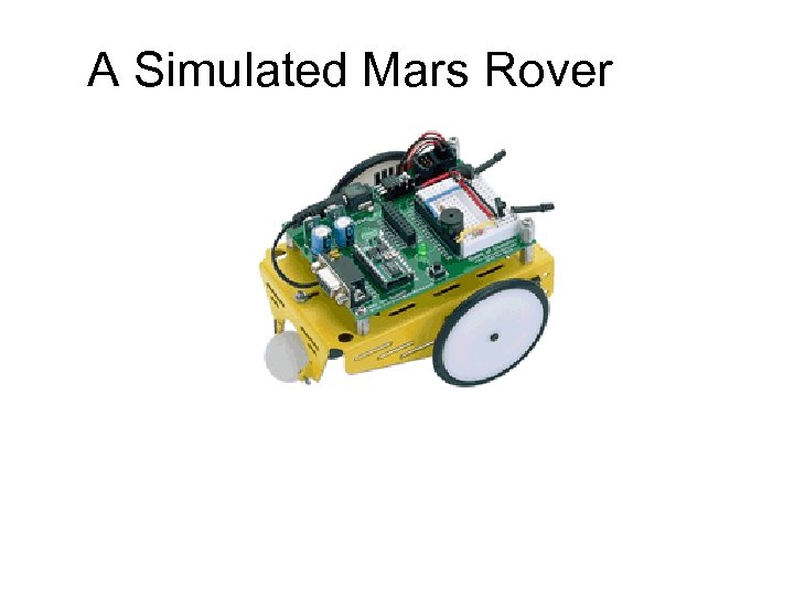 A Simulated Mars Rover 