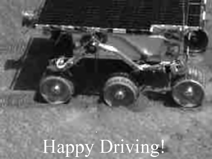Happy Driving! 