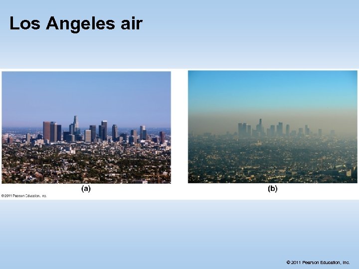 Los Angeles air © 2011 Pearson Education, Inc. 