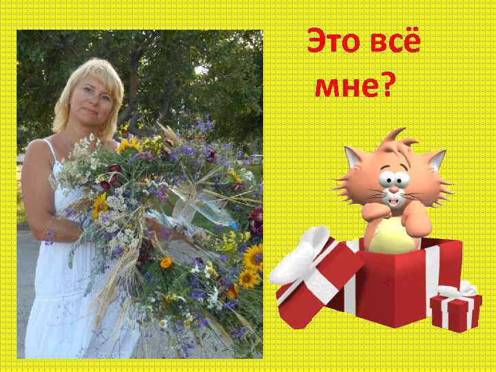 Это всё мне? 