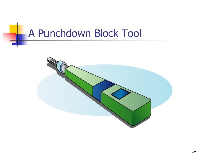 A Punchdown Block Tool 34 