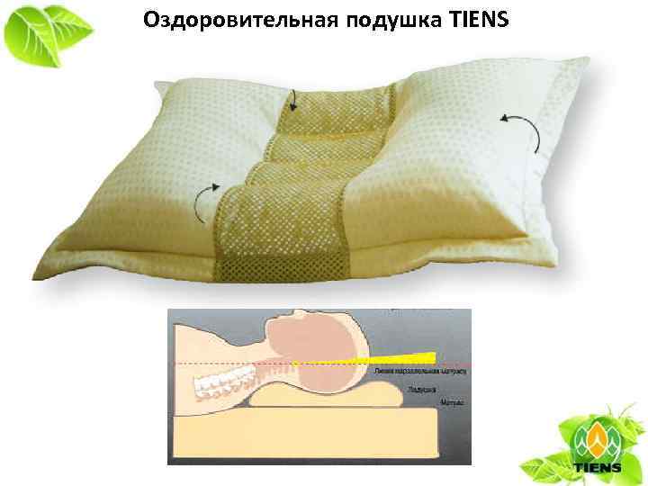 Оздоровительная подушка TIENS 