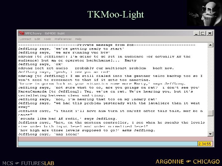 TKMoo-Light MCS FUTURESLAB ARGONNE CHICAGO 