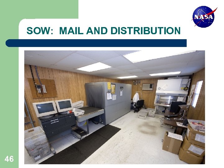 SOW: MAIL AND DISTRIBUTION 46 