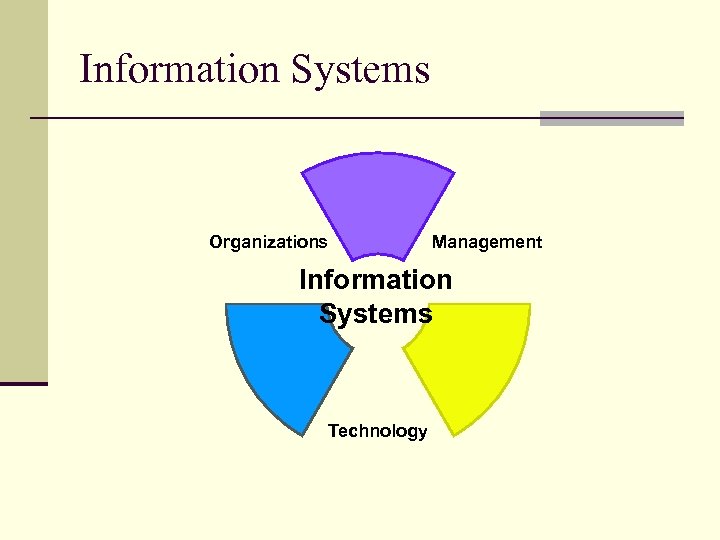 Information Systems Organizations Management Information Systems Technology 