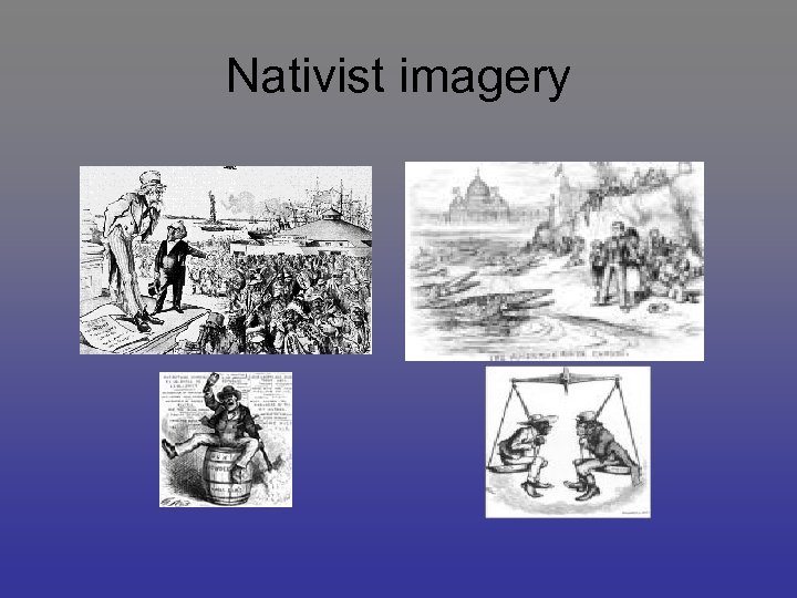 Nativist imagery 