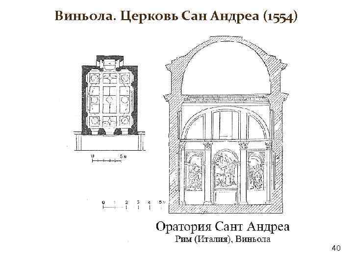 Виньола. Церковь Сан Андреа (1554) 40 