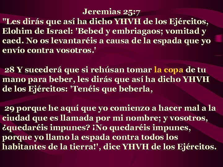 Jeremias 25: 7 