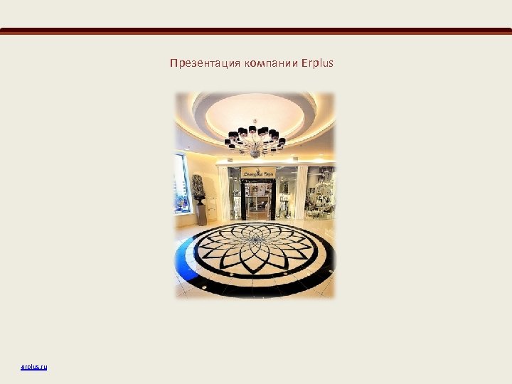 Презентация компании Erplus erplus. ru 