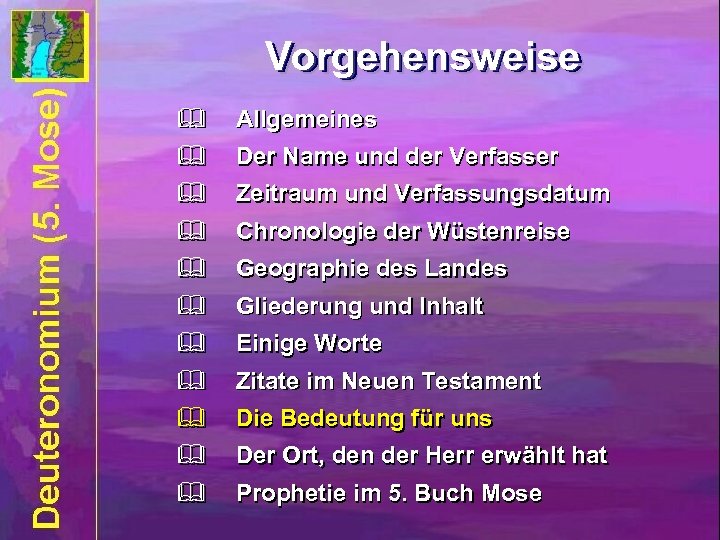 Vorgehensweise & & Allgemeines Der Name und der Verfasser & & Zeitraum und Verfassungsdatum