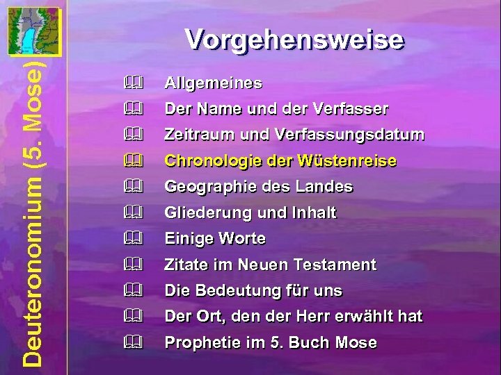 Vorgehensweise & & Allgemeines Der Name und der Verfasser & & Zeitraum und Verfassungsdatum