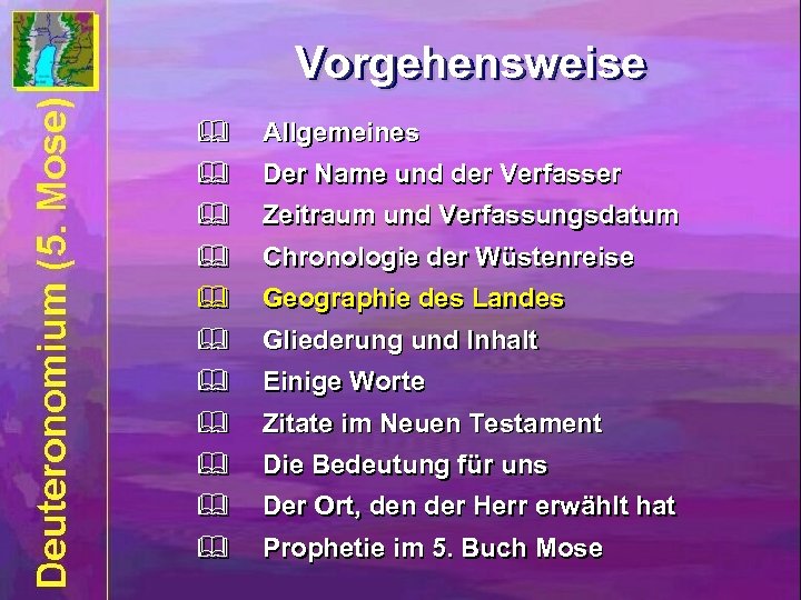 Vorgehensweise & & Allgemeines Der Name und der Verfasser & & Zeitraum und Verfassungsdatum