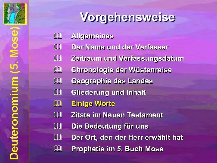 Vorgehensweise & & Allgemeines Der Name und der Verfasser & & Zeitraum und Verfassungsdatum