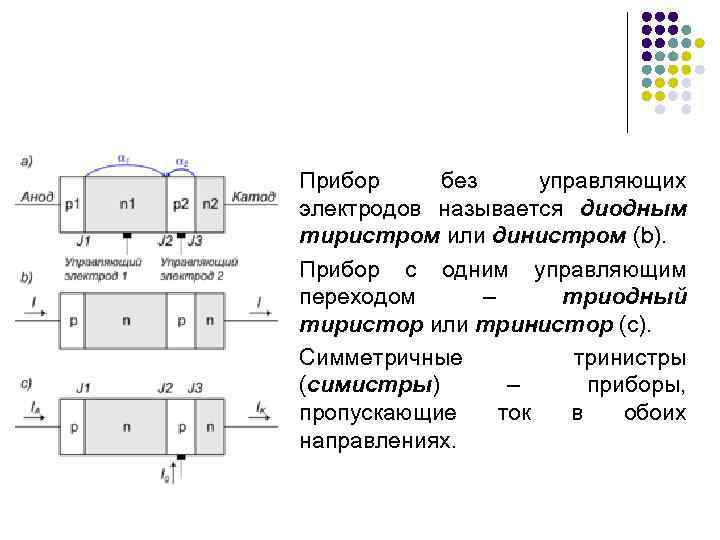 Управляющий электрод на схеме