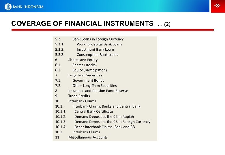 -8 - COVERAGE OF FINANCIAL INSTRUMENTS … (2) 