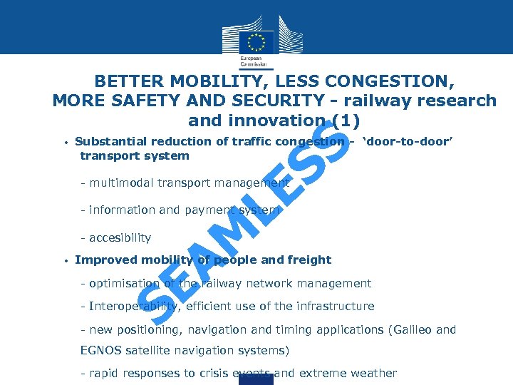 BETTER MOBILITY, LESS CONGESTION, MORE SAFETY AND SECURITY - railway research and innovation (1)