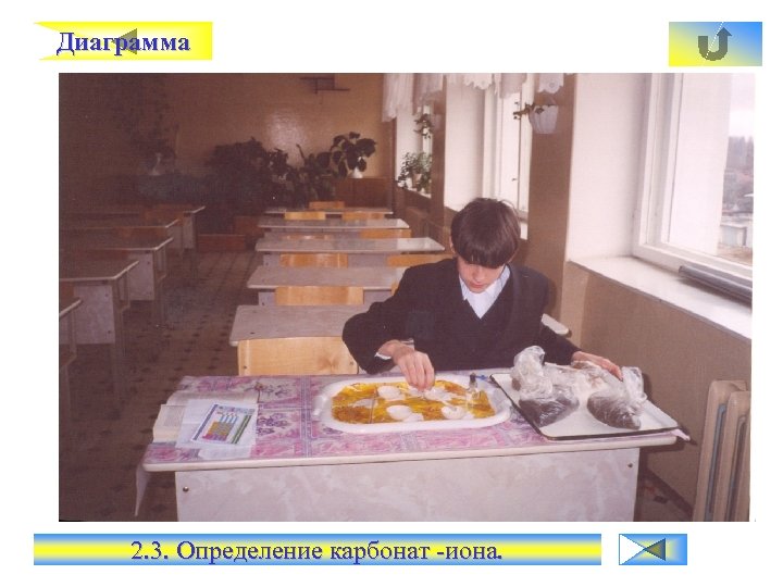 Диаграмма 2. 3. Определение карбонат -иона. 