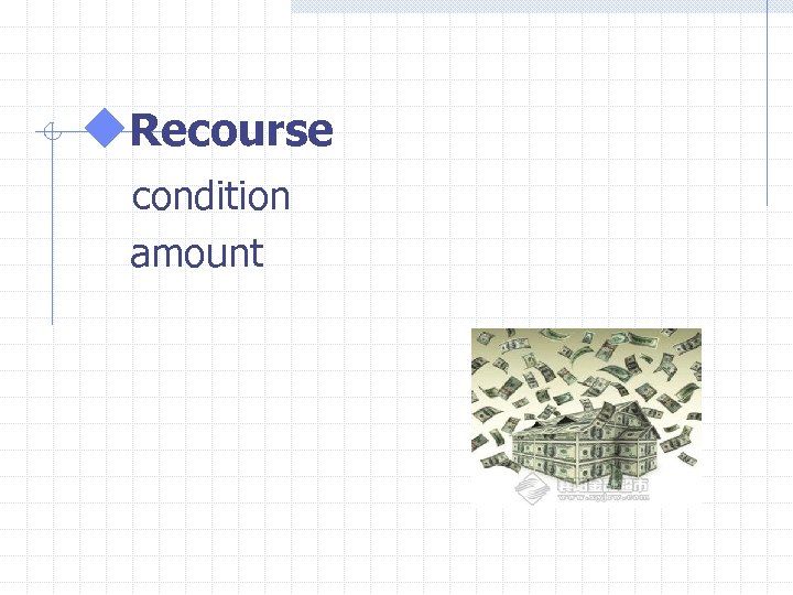 u. Recourse condition amount 