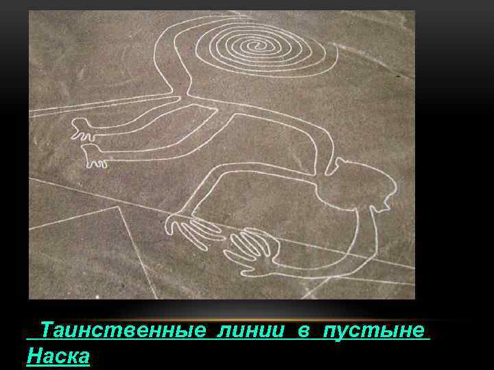 Таинственные линии в пустыне Наска 