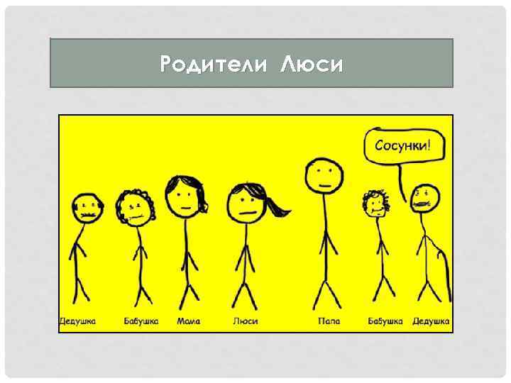 Родители Люси 