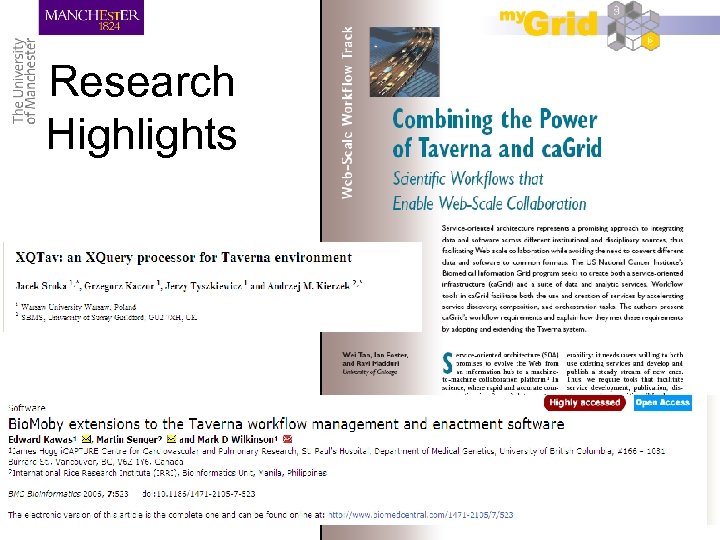 Research Highlights 30 