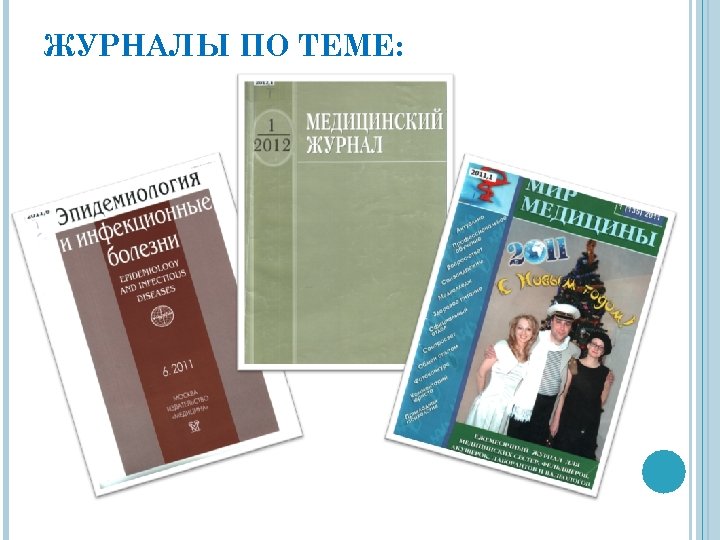 ЖУРНАЛЫ ПО ТЕМЕ: 